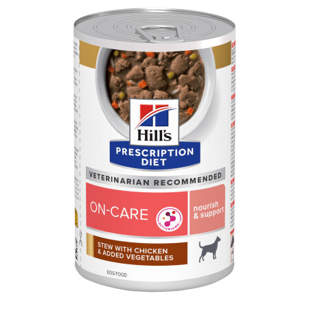 Hill's Prescription Diet ON-CARE Stew for Dogs 12x354g Can Hill's Prescription Diet ON-CARE Stew for Dogs 12x354g Can