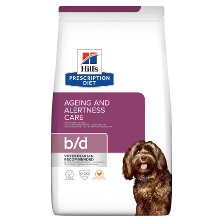 Hill's Prescription Diet b/d Brain Ageing Care Dry Dog Food 12kg Hill's Prescription Diet b/d Brain Ageing Care Dry Dog Food 12kg