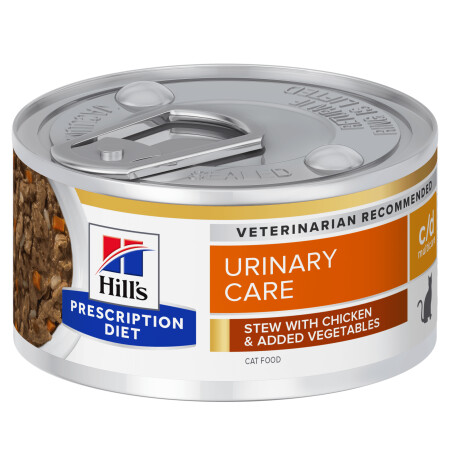 Hill's Prescription Diet c/d Multicare Urinary Care Stew Cat Food 24x82g Can Hill's Prescription Diet c/d Multicare Urinary Care Stew Cat Food 24x82g Can