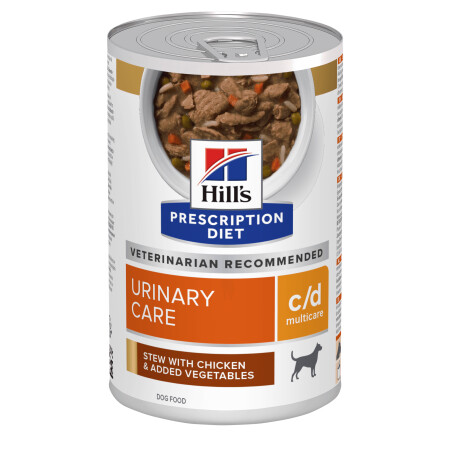 Hill's Prescription Diet c/d Multicare Urinary Care Stew Dog Food 12x354g Can Hill's Prescription Diet c/d Multicare Urinary Care Stew Dog Food 12x354g Can