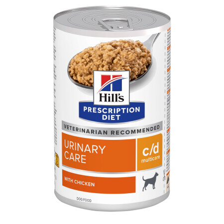 Hill's Prescription Diet c/d Multicare Urinary Care Wet Dog Food 12 x 370g Hill's Prescription Diet c/d Multicare Urinary Care Wet Dog Food 12 x 370g