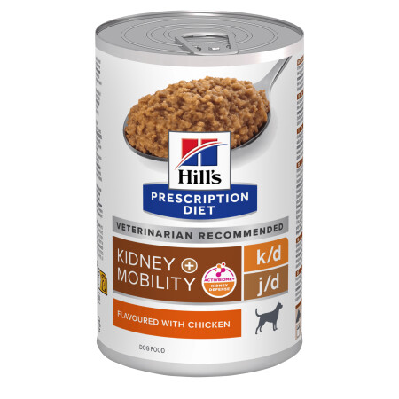 Hill's Prescription Diet k/d + Mobility Wet Dog Food 12x370 Can Hill's Prescription Diet k/d + Mobility Wet Dog Food 12x370 Can