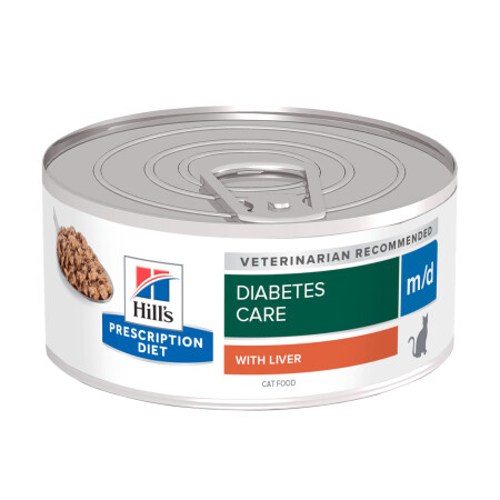 Hill's Prescription Diet m/d Diabetes Care Wet Cat Food 24x156g Can Hill's Prescription Diet m/d Diabetes Care Wet Cat Food 24x156g Can