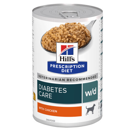 Hill's Prescription Diet w/d Diabetes Care Wet Dog Food 12x370g Can Hill's Prescription Diet w/d Diabetes Care Wet Dog Food 12x370g Can