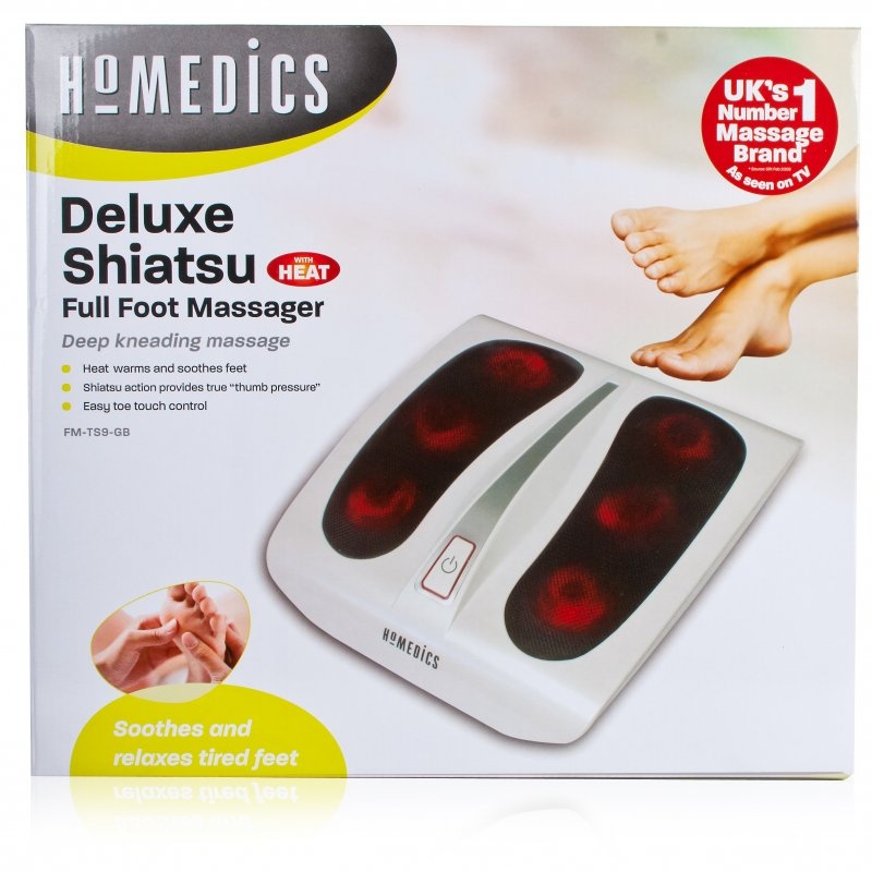 Homedics Fm Ts9 Gb Deluxe Shiatsu Foot Massager Chemist Direct 1722