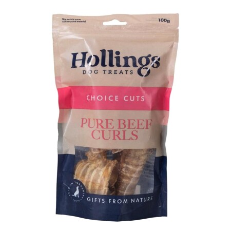 Hollings Beef Curls 100g Hollings Beef Curls 100g