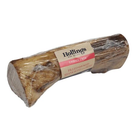 Hollings Smoked Filled Shank Bone 100g Hollings Smoked Filled Shank Bone 100g