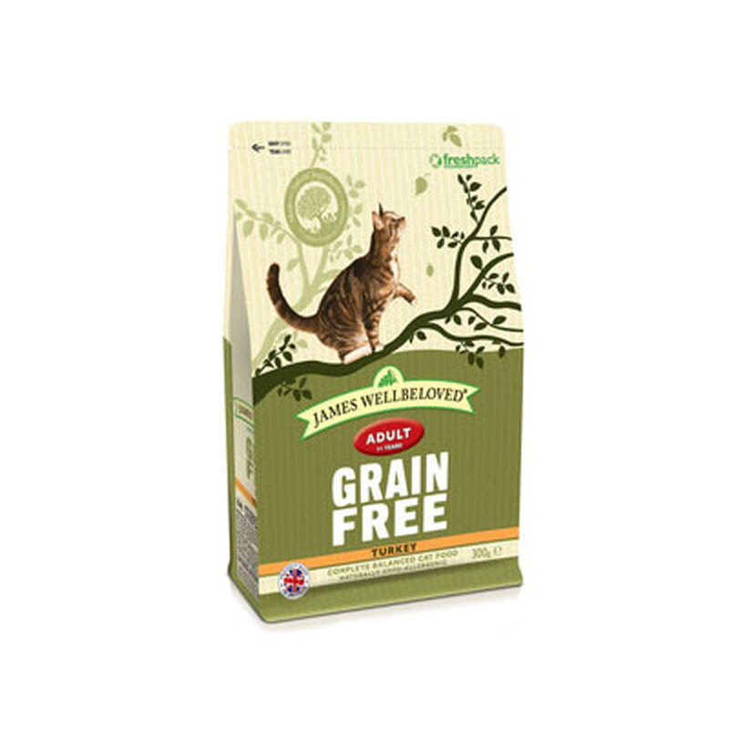 James Wellbeloved Kibble Adult Cat Turkey Cereal Free