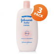 Johnsons Baby Lotion Triple Pack Johnsons Baby Lotion Triple Pack
