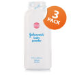 Johnsons Baby Talc Triple Pack Johnsons Baby Talc Triple Pack