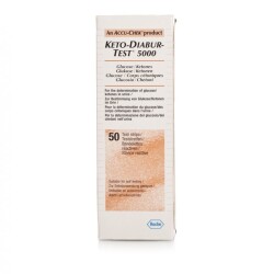 Accu Chek Keto-Diabur Test 5000 - 50 Strips Accu Chek Keto-Diabur Test 5000 - 50 Strips