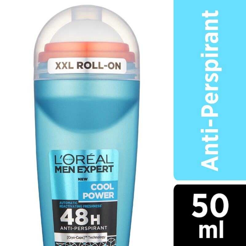 LOreal Paris Men Expert Cool Power 48H Anti-Perspirant Roll-On 