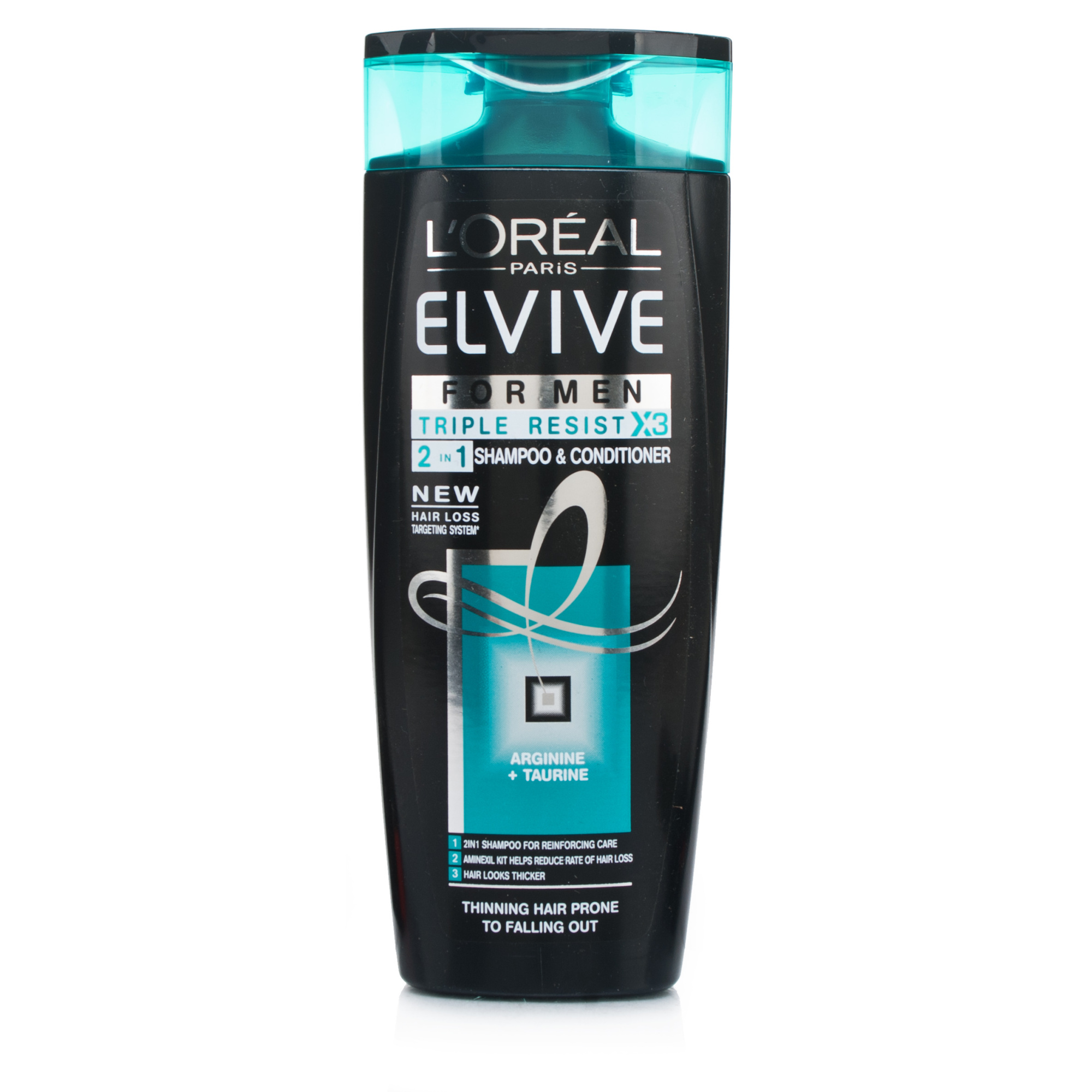 L'Oreal Elvive Triple Resist 2 In 1 Shampoo For Men