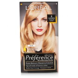 Beauty Loreal Recital Preference California Blonde 8 - 1 Kit Beauty Loreal Recital Preference California Blonde 8 - 1 Kit