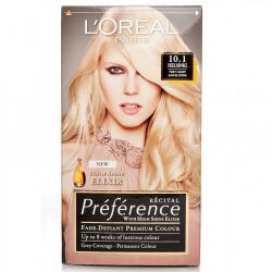 Beauty Loreal Recital Preference Helsinki Light Ash Blond 10.1 - 1 Kit Beauty Loreal Recital Preference Helsinki Light Ash Blond 10.1 - 1 Kit
