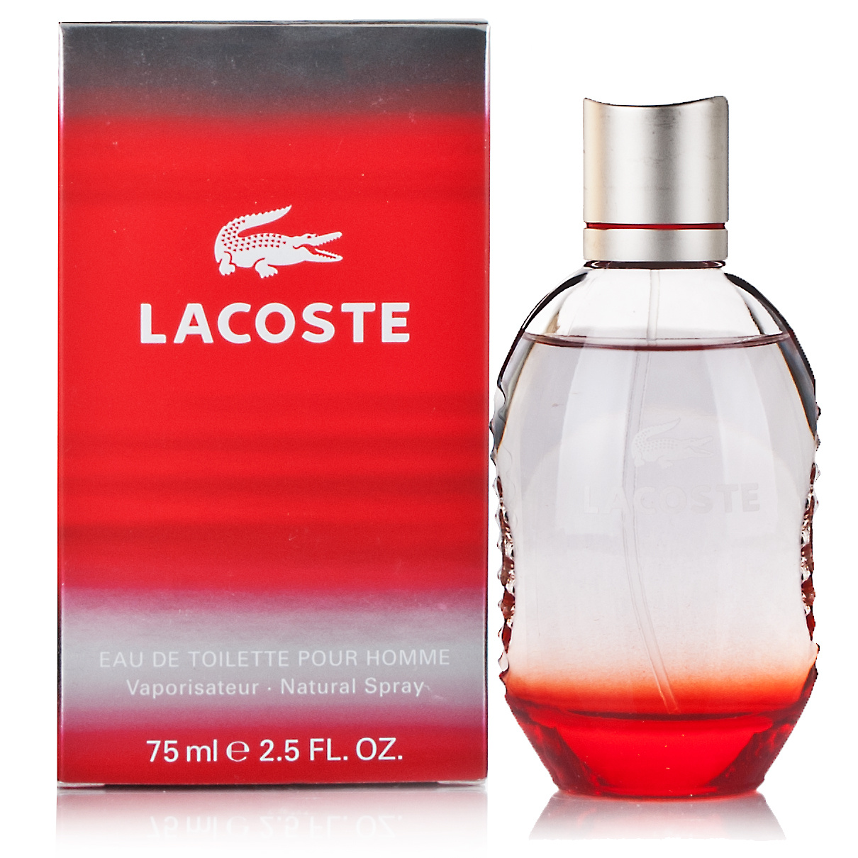 Lacoste Red for Men 75ml EDT Spray Chemist Direct