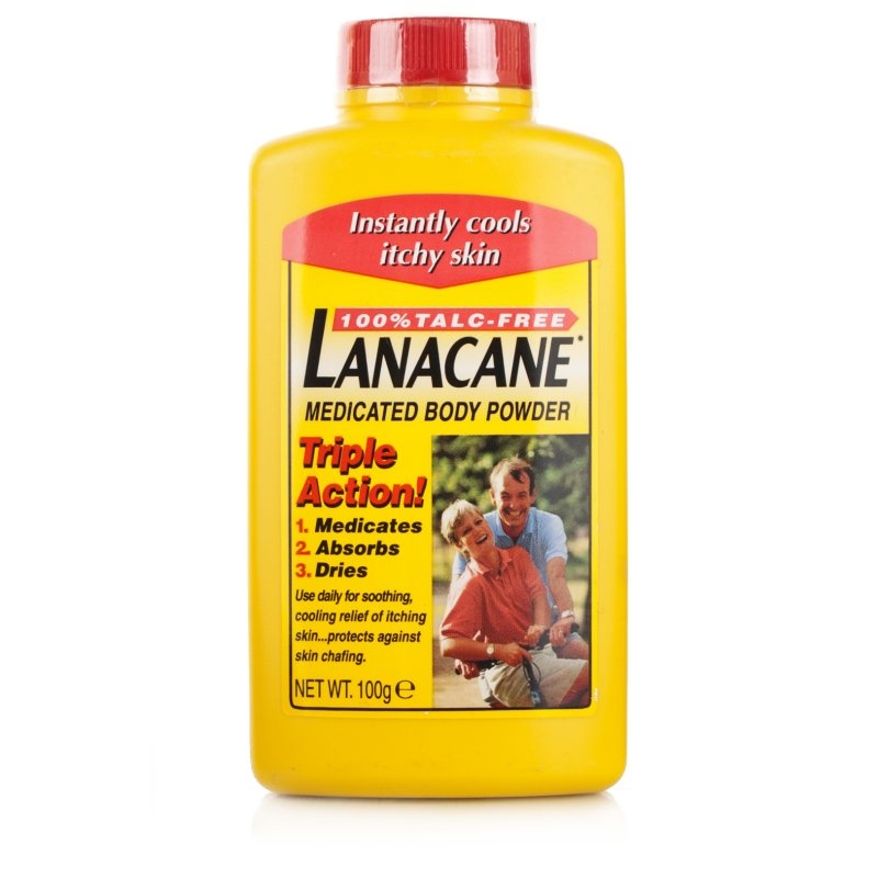 Lanacane Triple Action Medicated Body Powder 100g Chemist Direct