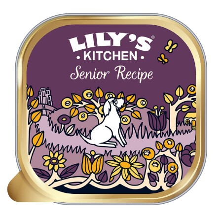 Lily's Kitchen Senior Wet Dog Food Tins Recipe 12 x150g Lily's Kitchen Senior Wet Dog Food Tins Recipe 12 x150g