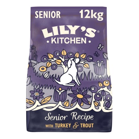Lily's Kitchen Turkey & Trout Adult Senior Dry Food 12kg Lily's Kitchen Turkey & Trout Adult Senior Dry Food 12kg