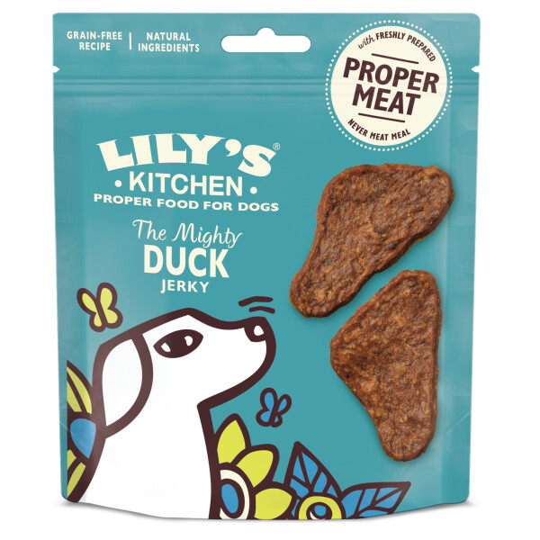 Lilys Kitchen Duck Mini Jerky for Dogs 70g