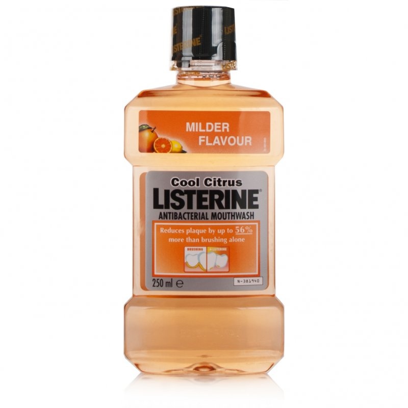 Listerine Antibacterial Mouthwash Citrus Chemist Direct