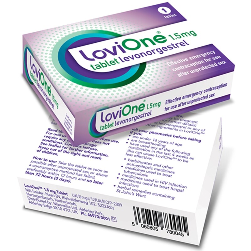LoviOne 1.5mcg Tablet - Levonorgestrel