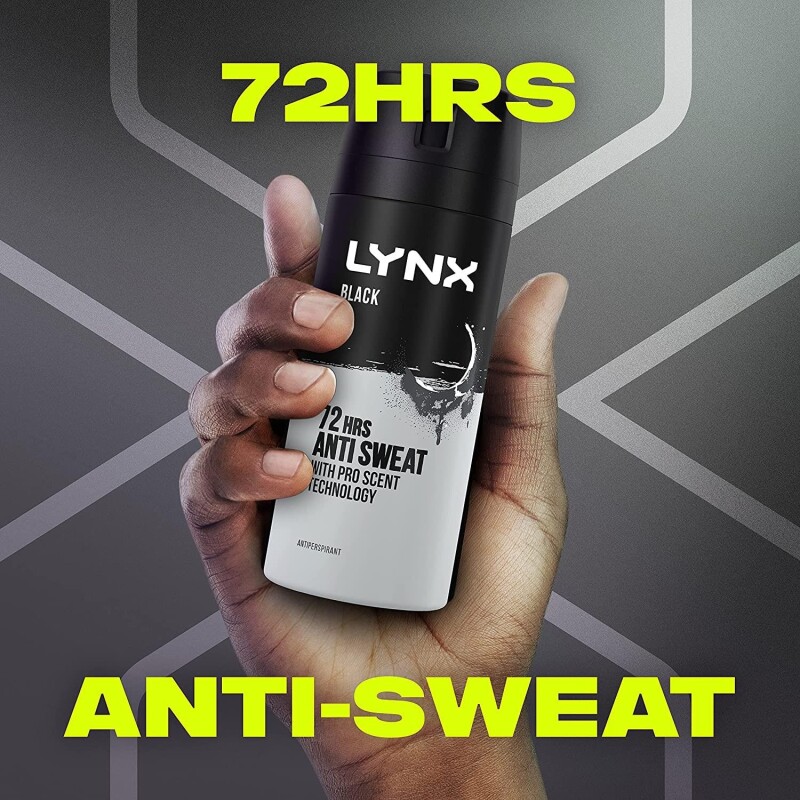 Lynx Anti-Perspirant Spray Black