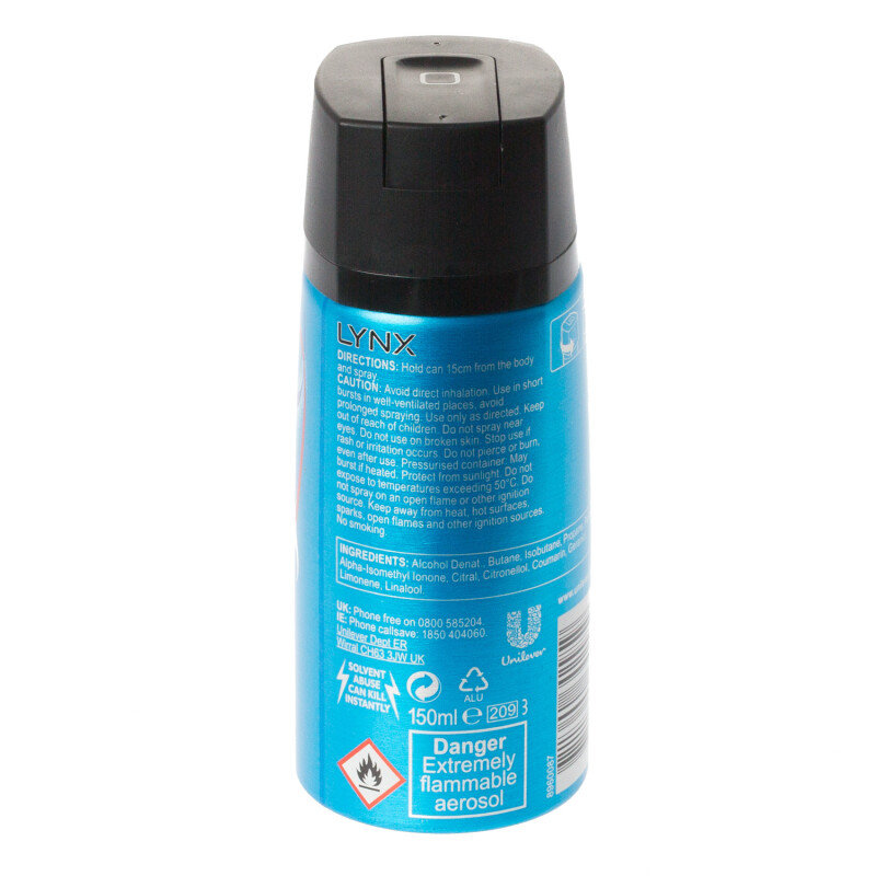 Lynx Sport Blast Deodorant Bodyspray