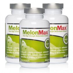 Antioxidants Melonmax Pure High Strength Watermelon Extract Triple Pack - 3 X 60 Capsules Antioxidants Melonmax Pure High Strength Watermelon Extract Triple Pack - 3 X 60 Capsules