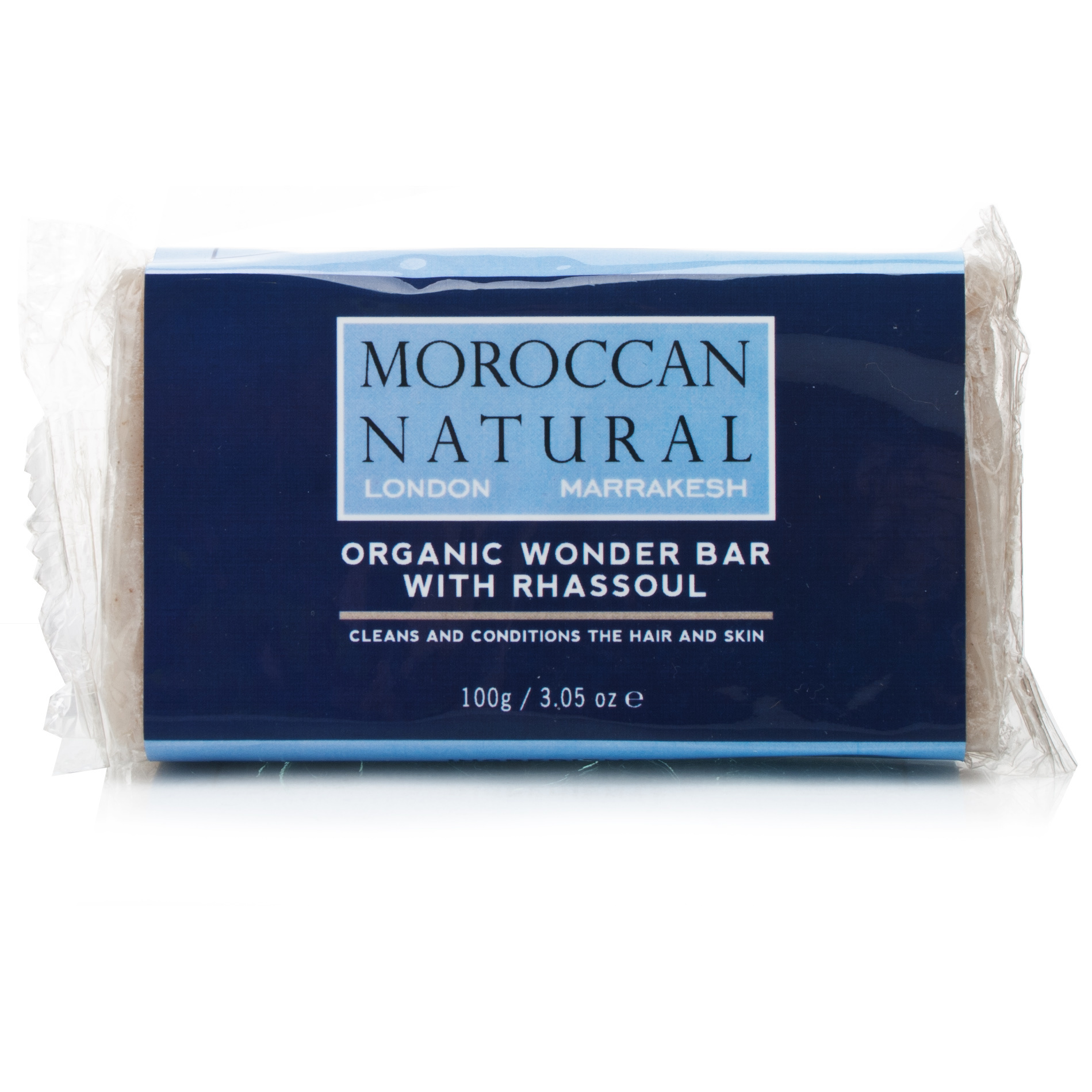 Moroccan Natural Organic Wonder Bar With Rhassoul