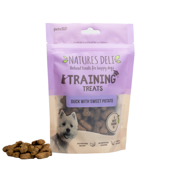 Natures Deli Adult Training Treats Duck With Sweet Potato 100g
