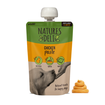Natures Deli Chicken Paste Pouch 100g Natures Deli Chicken Paste Pouch 100g