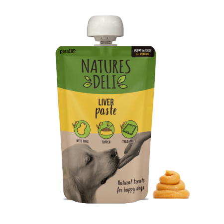 Natures Deli Liver Paste Pouch 100g Natures Deli Liver Paste Pouch 100g