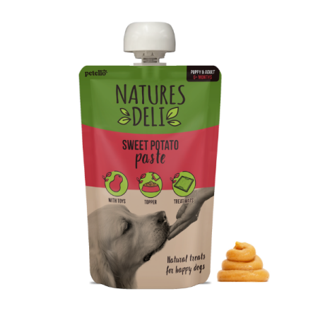Natures Deli Sweet Potato Paste Pouch 100g Natures Deli Sweet Potato Paste Pouch 100g
