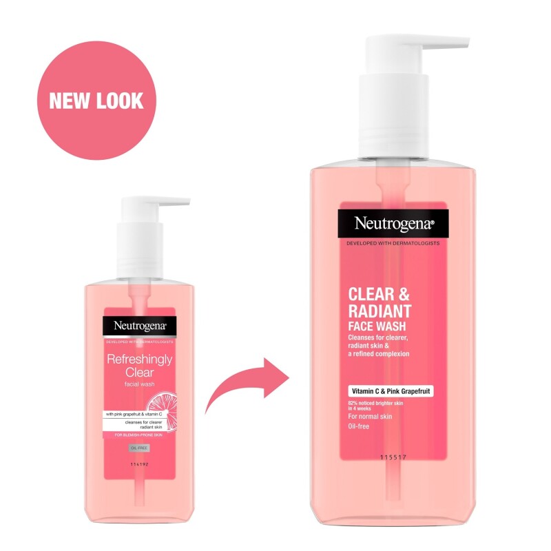 Neutrogena Clear & Radiant Facial Wash