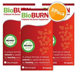 New Bioburn Natural Fat Burner Triple Pack