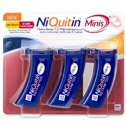 Niquitin Mini Cherry Lozenges 1.5mg