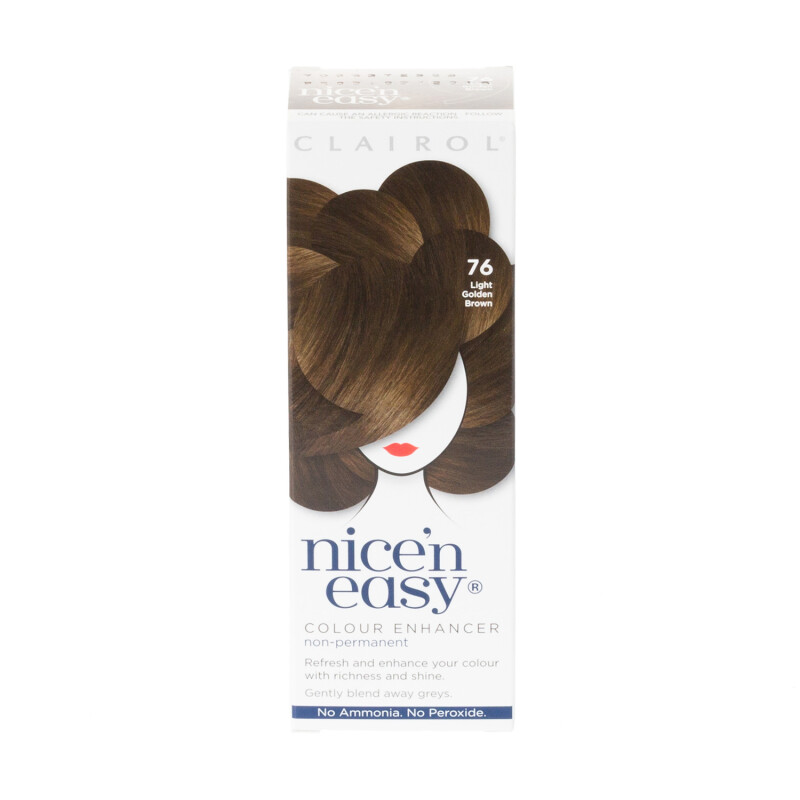 Nice N Easy Loving Care Light Gold Brown Non-Permanent Hair Colour 76