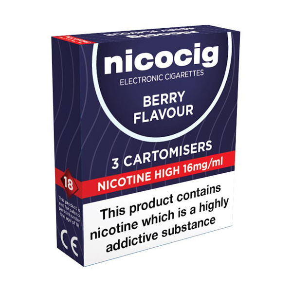 Nicocig Cartomiser Berry Blast High Review