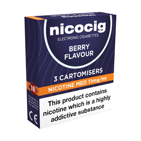 Nicocig Cartomiser Berry Blast Medium Review