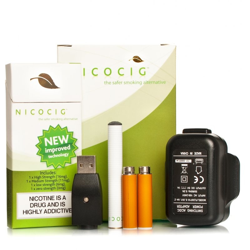 Nicocig Electronic Cigarette Starter Kit Chemist Direct