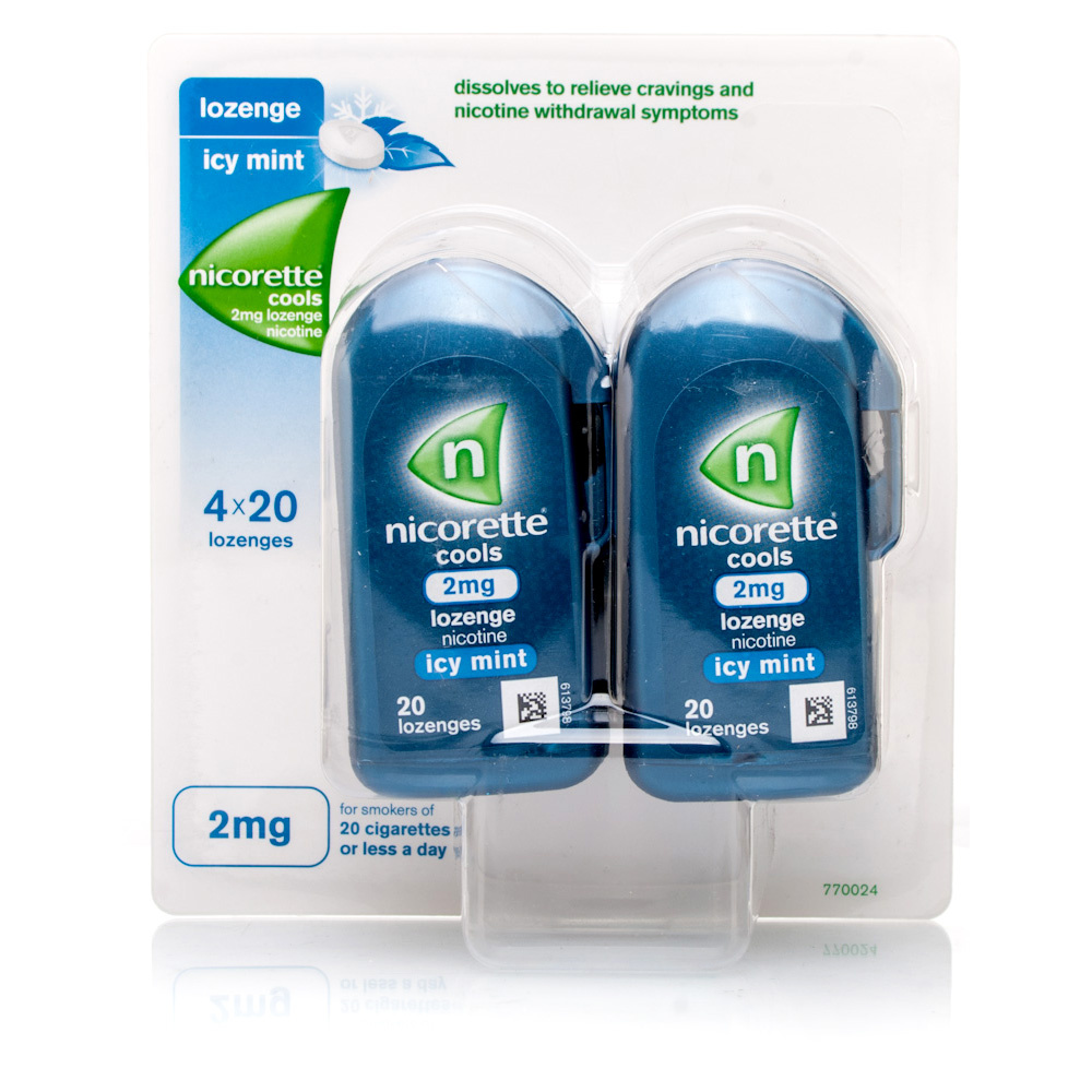 Nicorette Cools Lozenges Mint 2mg | Chemist Direct