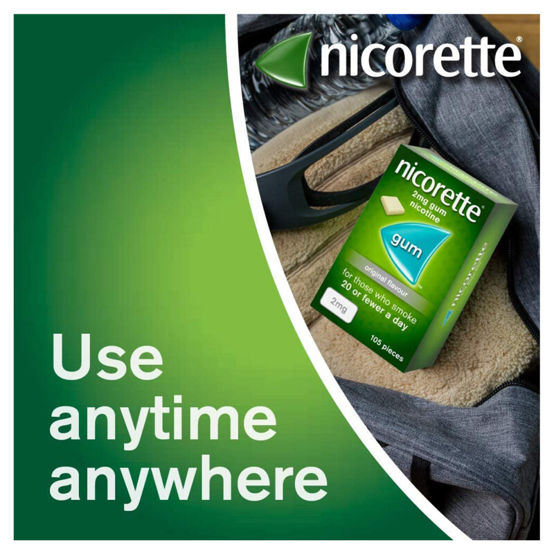 Nicorette 4mg Original Gum