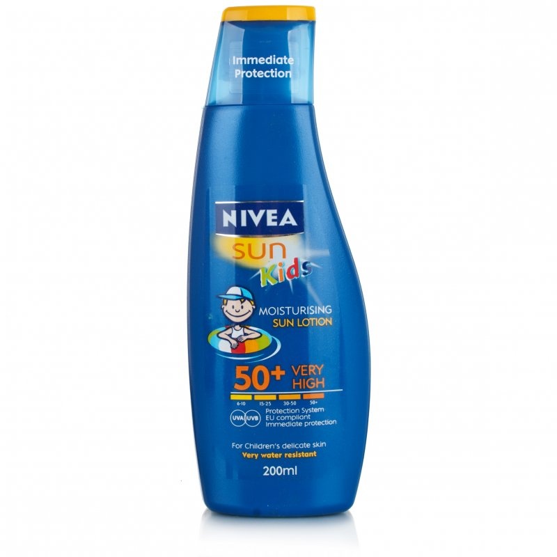 Nivea Childrens Sun Lotion SPF50 Chemist Direct