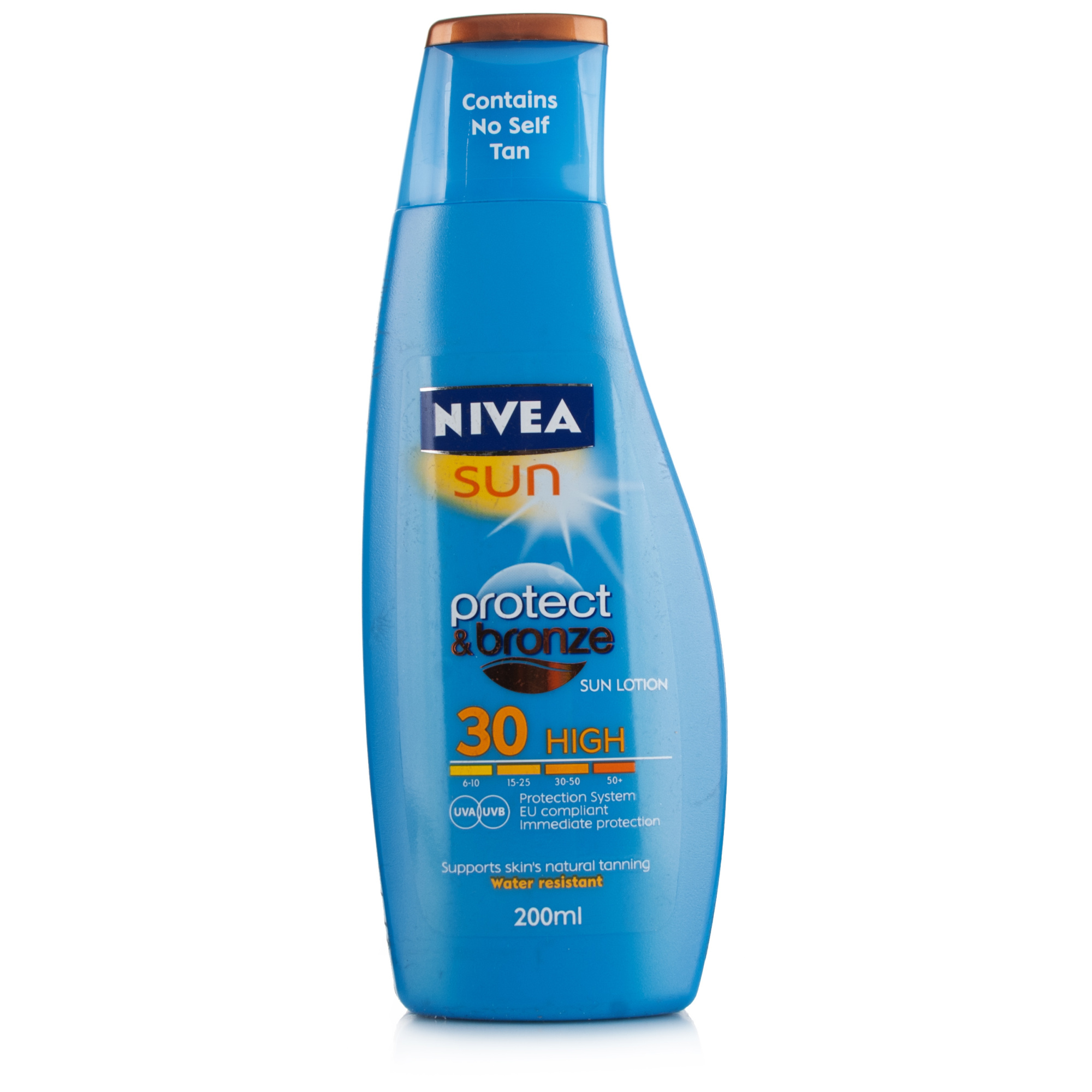 bronze nivea sun