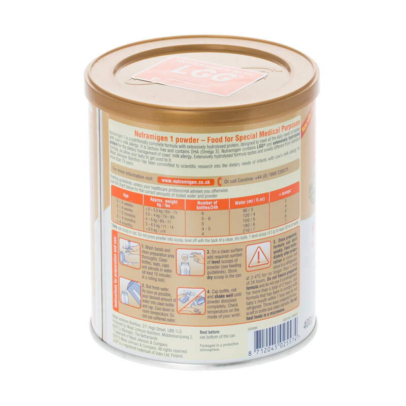 Nutramigen 1 Lactose Free Formula 400g Chemist Direct Nutramigen 1 Lactose Free Formula 400g Chemist Direct