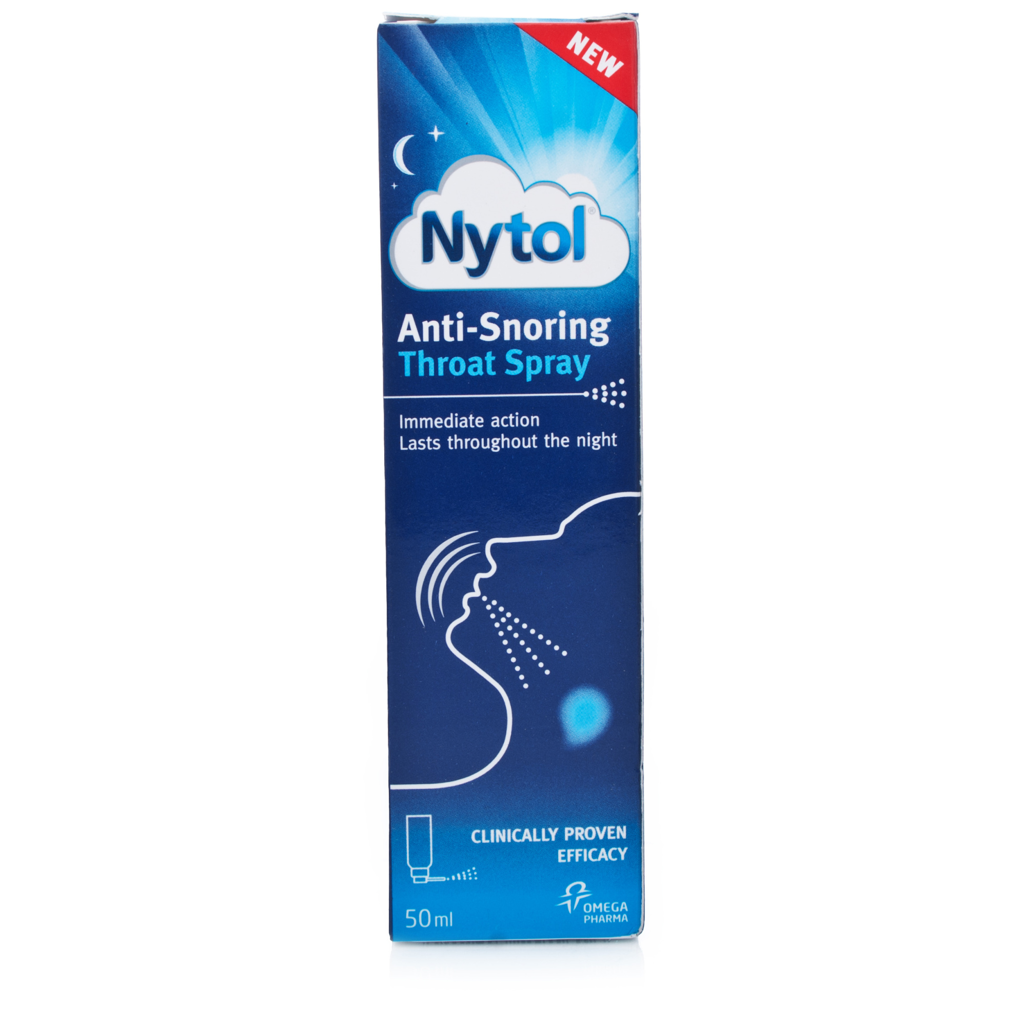 Nytol AntiSnoring Throat Spray 50ml Chemist Direct