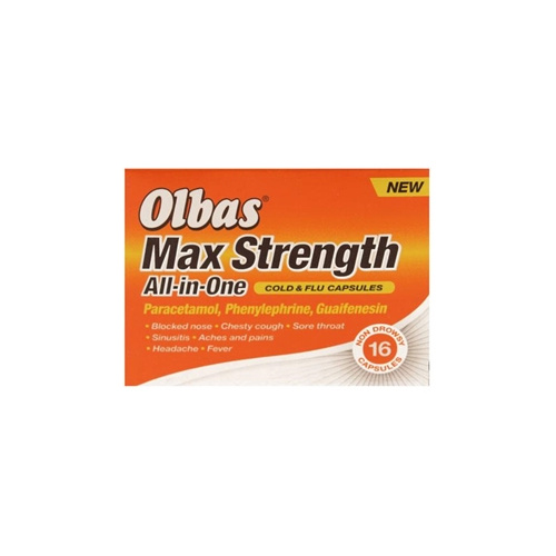 Olbas Max Strength All In One Cold & Flu Capsules Review