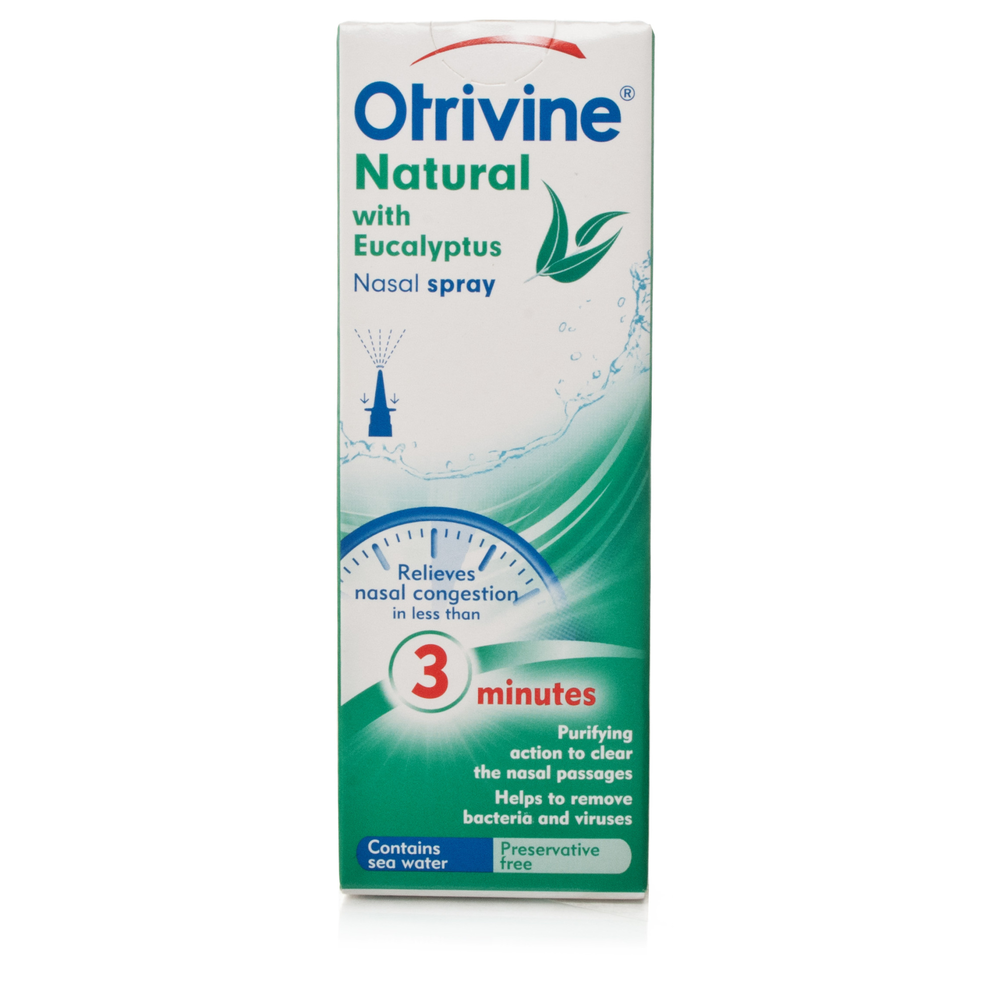 Otrivine Natural Nasal Spray 20ml Chemist Direct