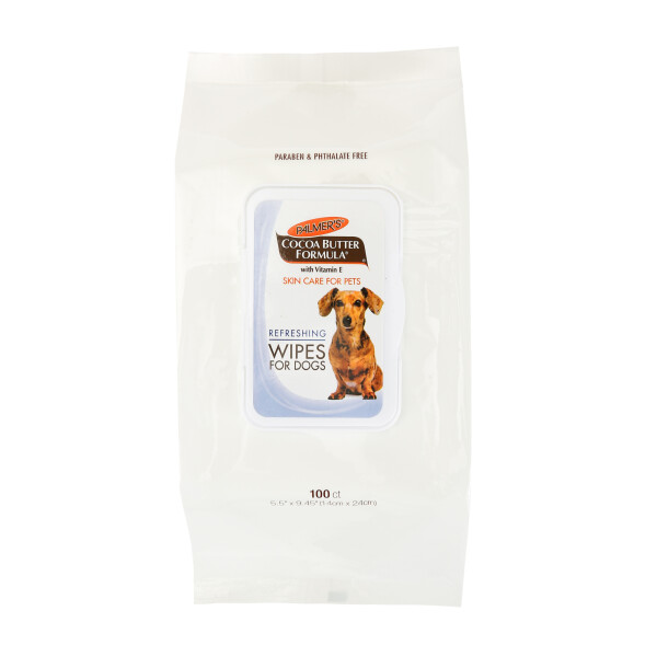 Palmer's For Pets Dog Wipes With Cocoa Butter 100ct